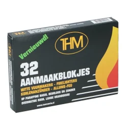 Aanmaakblokjes wit thm 32st