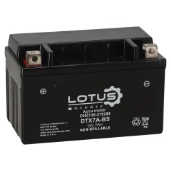 Accu motor 12V 7Ah DTX7A-BS V2 Lotus