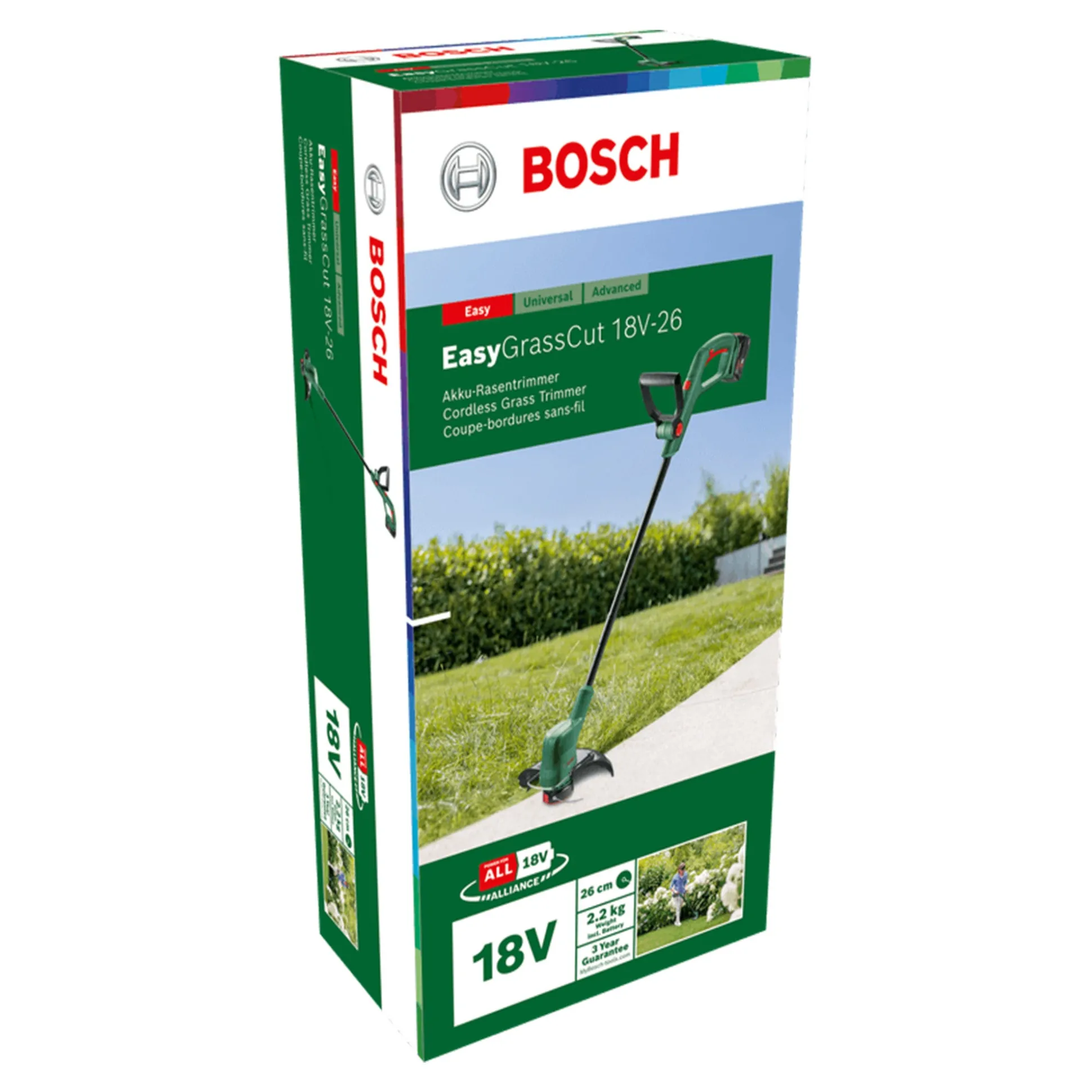 Accutrimmer EasyGrassCut 18V-26 Baretool