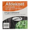 Afdeknet tuin SP zwart 3x6m
