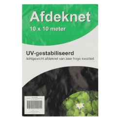 Afdeknet tuin/vijver groen 10x10m
