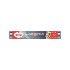Aluminiumfolie extra dik 25M Dumil