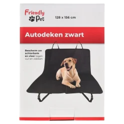 Autodeken zwart 156 x 128 cm