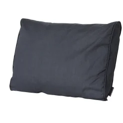 Basic black A052 lounge soft 73x40 rug