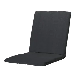 Basic black inzetkussen stapelstoel