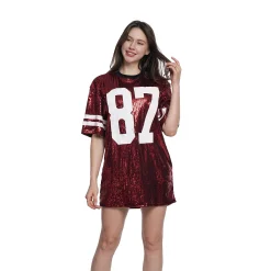 Basketbal Jersey tuniek glitter S