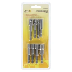 Bit -en dophouder set 8-delig magnetisch