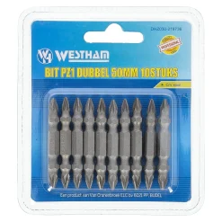Bit Pz1 dubbel 50 mm 10st Westham