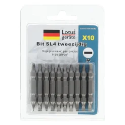 Bit Sl5 tweezijdig 6.35 x 50 mm 10st
