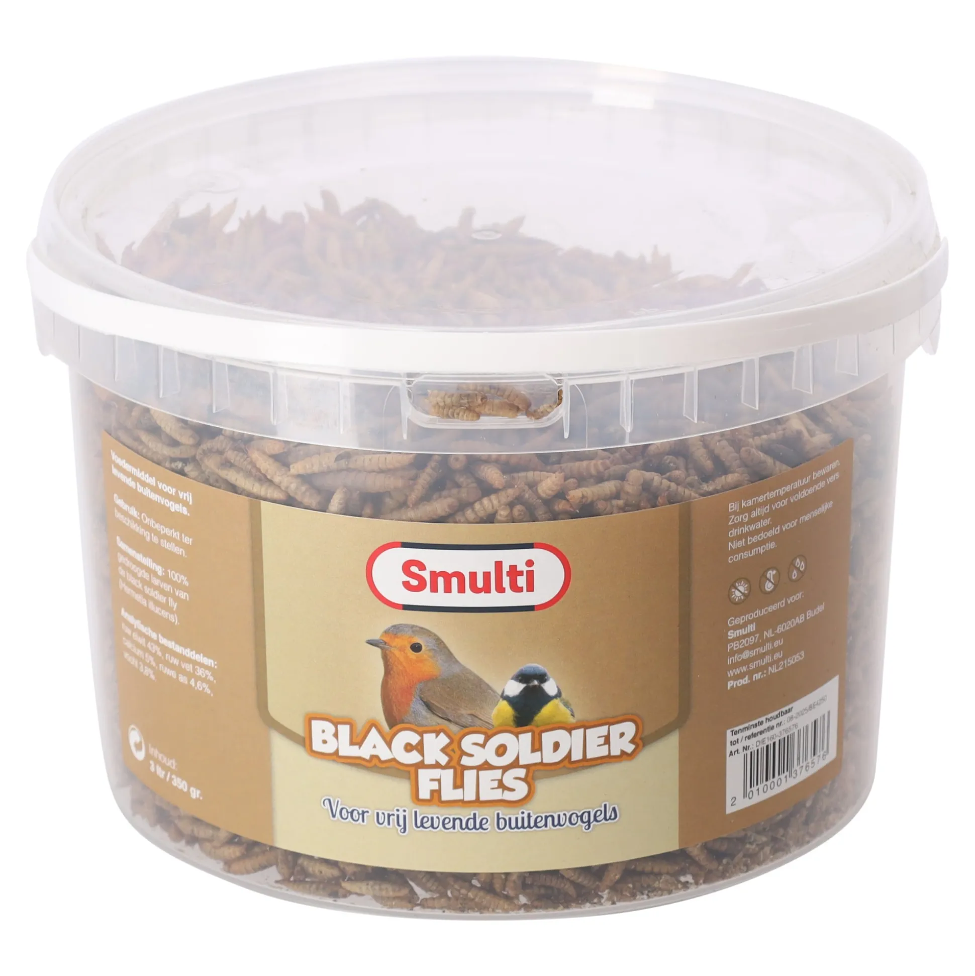 Black soldier flies 3L Smulti