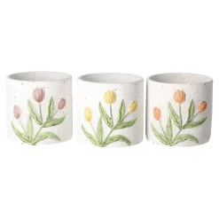 Bloempot cement 13 cm