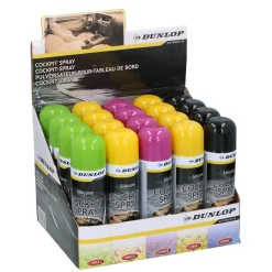 Cockpit spray 225ml assorti Dunlop