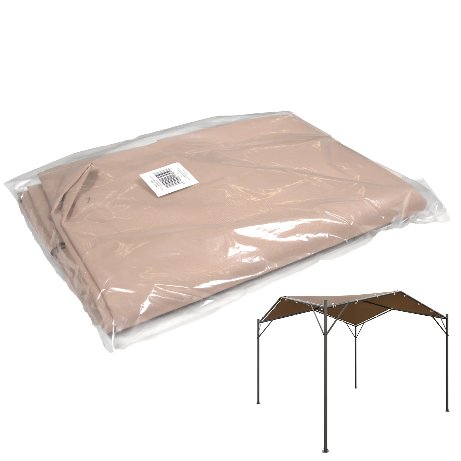 Dakdoek Lombardo Robella taupe