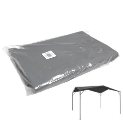 Dakdoek pergola Robella Antraciet Bois le Duc