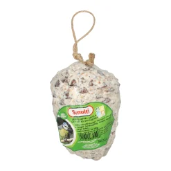 Dennenappel met vet en wintervoer Smulti