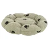 Dierenkussen flower groen 58cm