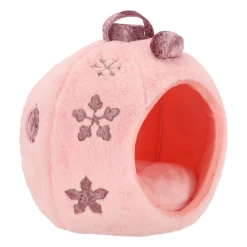 Dierenmand kerstbal roze 45cm