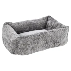 Dierenmand Toby grijs 47x37x17cm