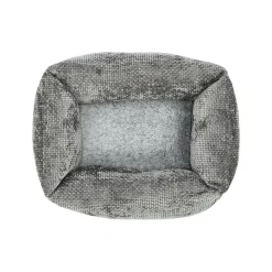 Dierenmand Toby grijs 47x37x17cm
