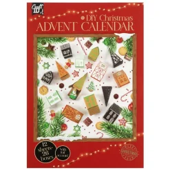 DIY advent A4 250gsm kerst