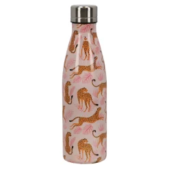 Drinkfles RVS cheeta