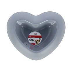 Eet en drinkpot hart blauw 400 ml