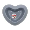 Eet en drinkpot hart blauw 750ml