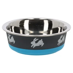 Eetpot knaagd Nelly blauw 14cm 400ml