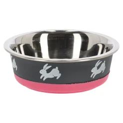 Eetpot knaagd Nelly fuchsia 14cm 400ml