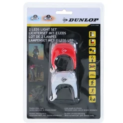 Fietsverlichtingset 2-delig Dunlop