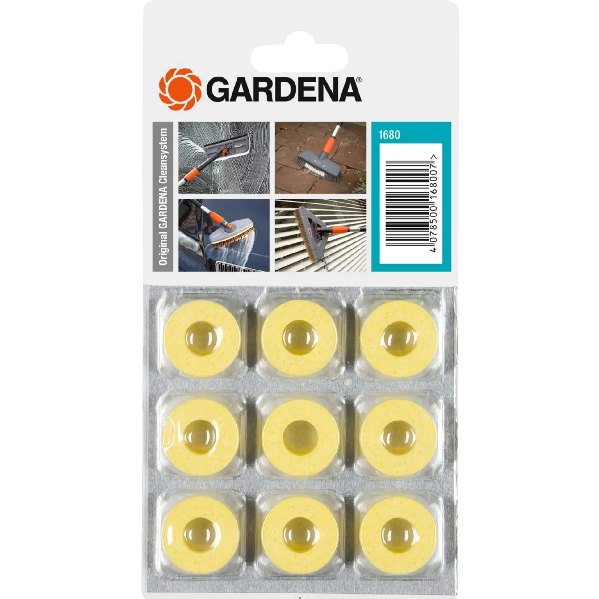 Gardena reinigingstabletten 9 st.