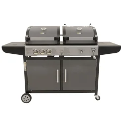 Gas- en houtskoolbarbecue New York