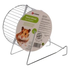 Hamsterwiel Marsi chroom D15cm