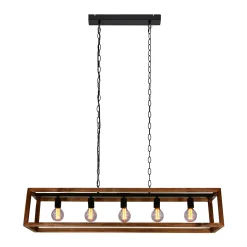 Hanglamp Edmund 5-lamps E27