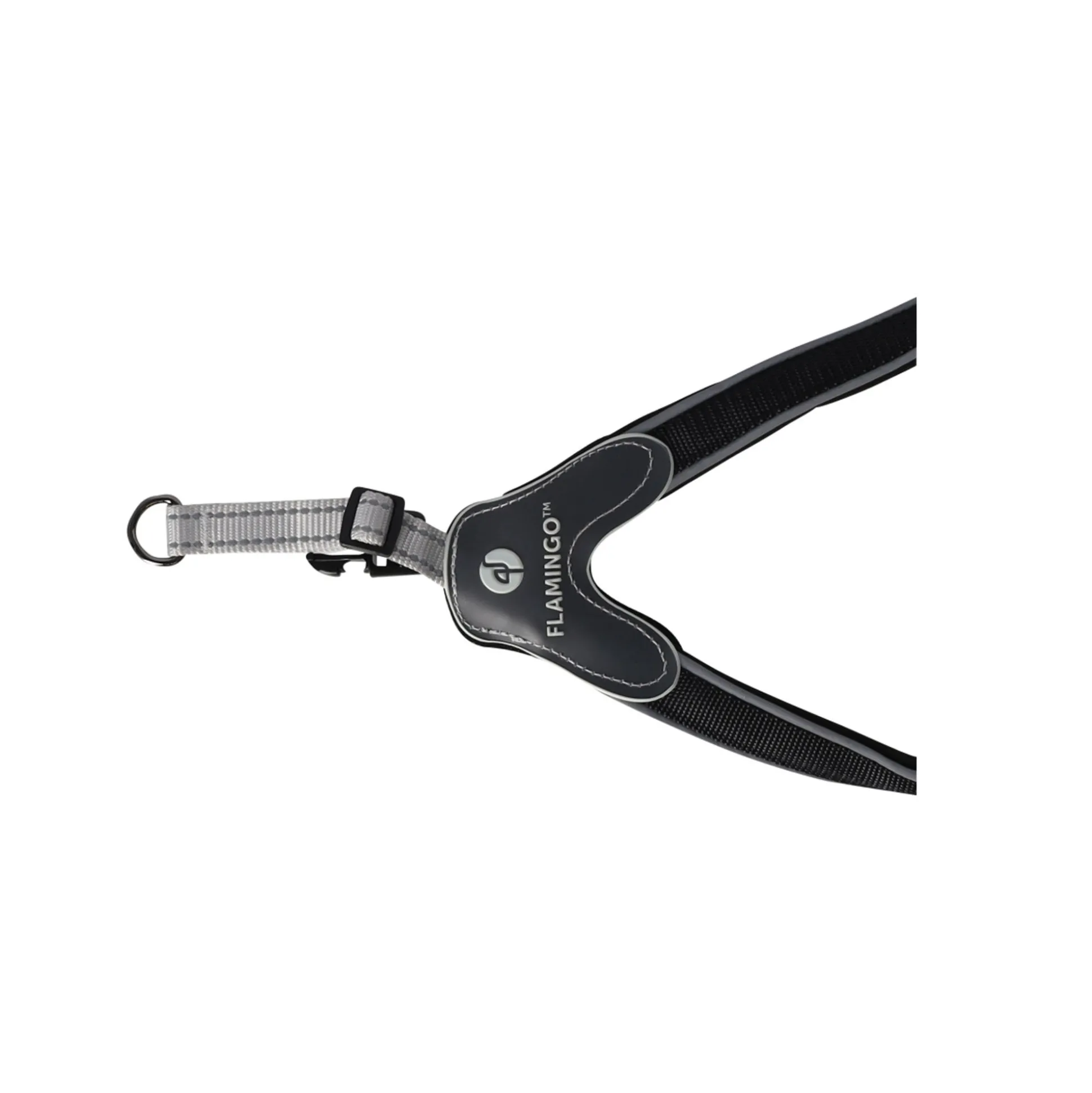 Harnas Hilka easy zwart M 25mm 40-50cm FP