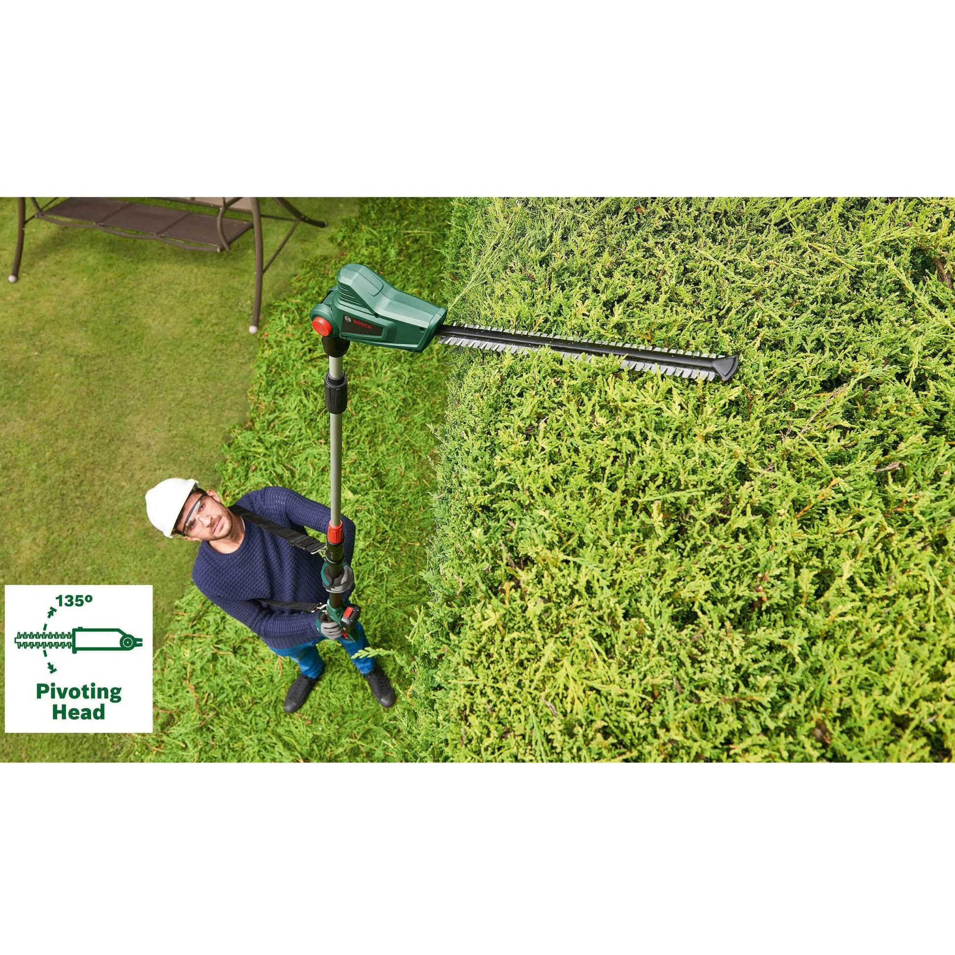 Heggenschaar UniversalHedgePole 18 BareTool