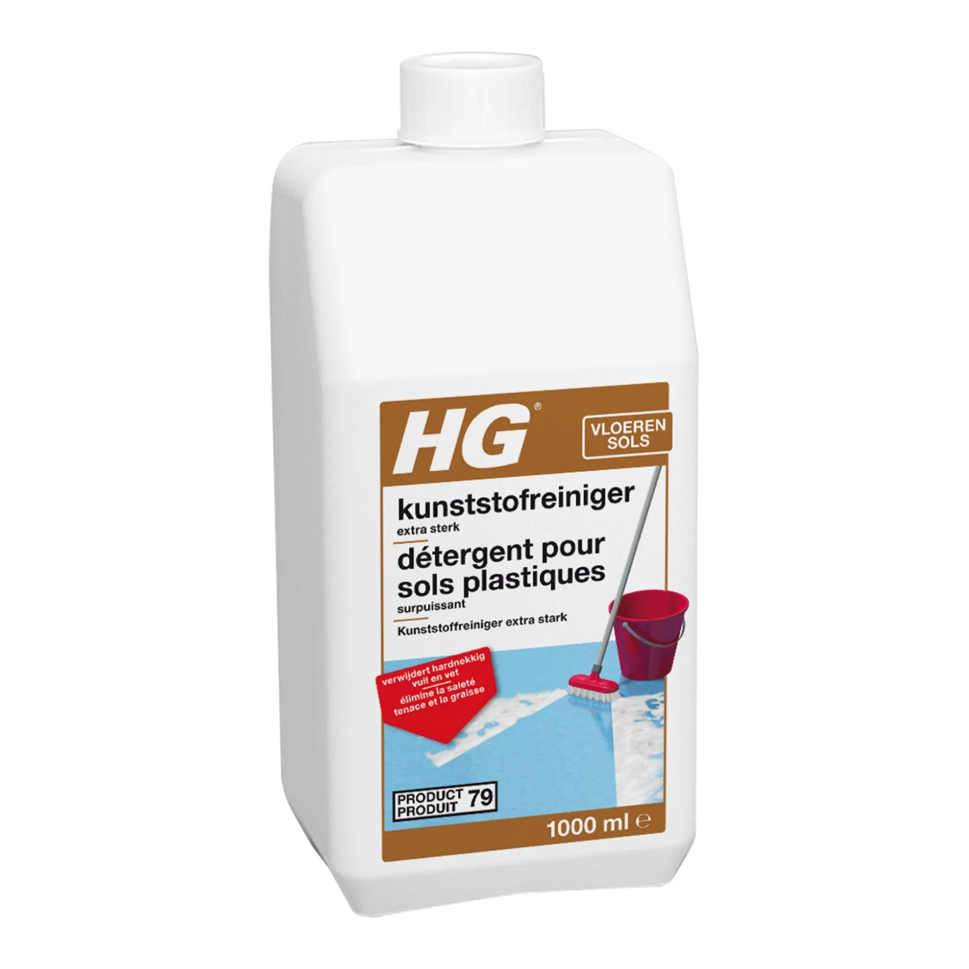 HG kunststofreiniger extra sterk