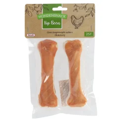 Hondensnack been kip 15cm 2st