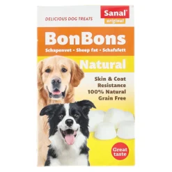 Hondensnack schapenvet BonBons naturel