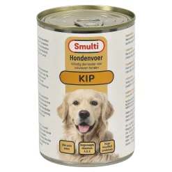 Hondenvoer Blik 410 gram Kip Smulti