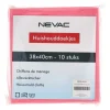 Huishouddoek 38 x 40 cm roze 10st