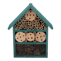 Insectenhotel 25 x 10 x 30 cm roodborst kleur