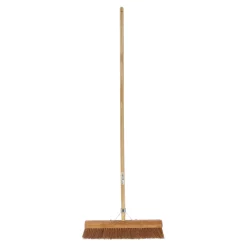Kamerveger kokos 50 cm met steel 150 cm