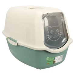 Kattenbak Bailey 56cm groen/zand