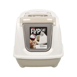 Kattenbak flip classic 57cm grijs