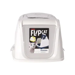 Kattenbak flipcat 50cm zwart