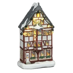 Kerstdorp Elzas facade 8 x 4 x 14 cm