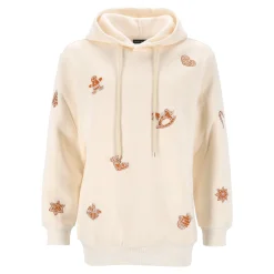 Kersttrui Ginger creme S