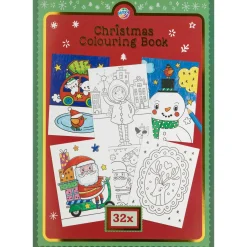 Kleurboek kerst A4, 32 pagina's