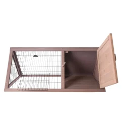 Konijnenren 97 x 50 x 41 cm BC03 taupe